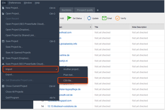 Crawl JavaScript websites