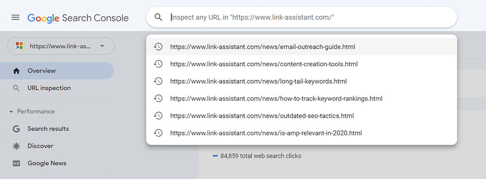 La herramienta de inspección de URL le permite examinar el rastreo y la indexación de cada página individual